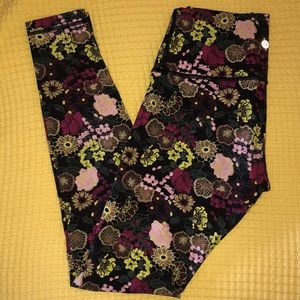 Lululemon 27” Floral Print Leggings